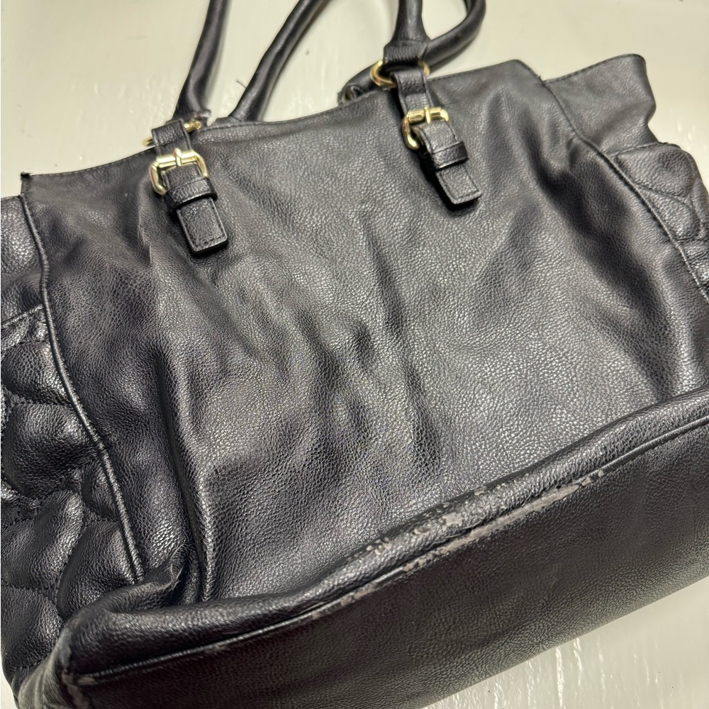 Betsey Johnson Over the Shoulder Bag Black - Picture 5 of 7